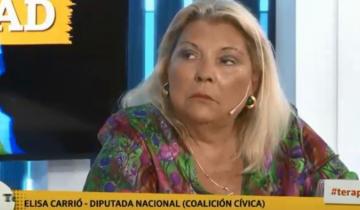 Imagen de Para Elisa Carrió, Patricia Bullrich “se cree Bolsonaro”