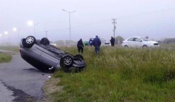 Imagen de Estaba alcoholizado y volcó en la Ruta 11: se salvó