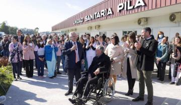 Imagen de Alberto Fernández en Pila: “Estas obras son trascendentales”