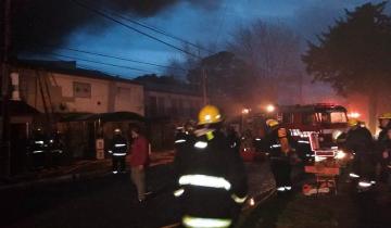 Imagen de Una mujer con graves quemaduras al incendiarse su vivienda en Las Toninas