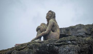 Imagen de Revelación del misterio: se conoció el autor de la enigmática escultura de Mar del Plata