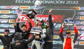 Imagen de El costero Adrián Oubiña ganó en Olavarría y logró su primer título en el automovilismo nacional