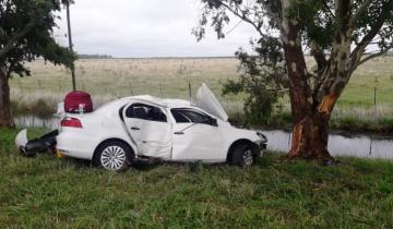 Imagen de Grave accidente en la Ruta 63: falleció el bebé de 8 meses que viajaba en el auto