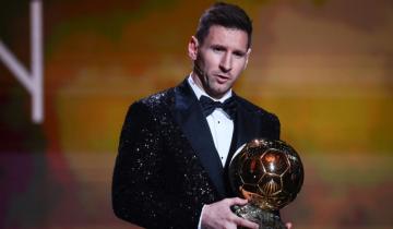 Imagen de Lionel Messi ganó su séptimo Balón de Oro