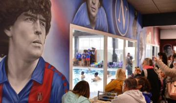 Imagen de Mar Chiquita: inauguraron la confitería en homenaje a Maradona en el natatorio municipal de Santa Clara