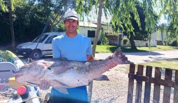 Imagen de Mar Chiquita: ¡sacaron una corvina negra de casi 30 kilos en Santa Clara del Mar!