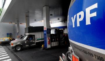 Imagen de Desde hoy rige un aumento del 9% en los combustibles de YPF