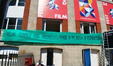 Imagen de Mar del Plata: el reclamo por una promesa incumplida de Vidal llegó al festival de cine