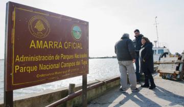 Imagen de General Lavalle: construyen un muelle y una pasarela en el Parque Nacional Campos del Tuyú