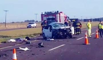 Imagen de Lezama: un muerto y un herido de gravedad tras un accidente en la Ruta 2