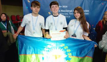Imagen de Estudiantes de Castelli obtuvieron un premio en la Feria de Ciencias Nacional