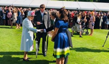 Imagen de Quién es el emprendedor marplatense que fue recibido por la Reina Isabel en el Palacio de Buckingham