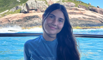 Imagen de Una costera de 21 años lidera un proyecto argentino con apoyo internacional para proteger al delfín franciscana