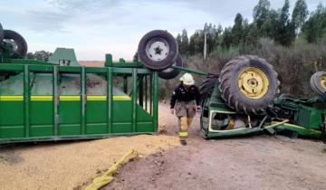 Imagen de Tragedia en Balcarce: un trabajador rural murió aplastado por el tractor que manejaba