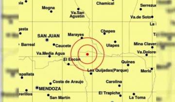 Imagen de Un fuerte temblor con epicentro en San Luis se sintió también en Mendoza y San Juan