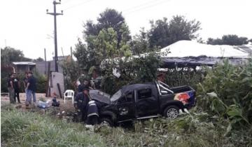 Imagen de Integrantes del grupo Damas Gratis protagonizaron un fuerte accidente de tránsito