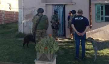 Imagen de Coronel Vidal: en dos allanamientos por un robo secuestraron drogas y armas