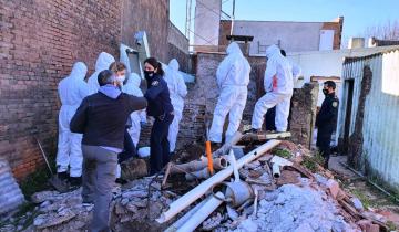 Imagen de Hallan envuelta y enterrada en una obra en construcción de Junín a la mujer buscada hace 18 días