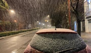 Imagen de La Región: pronostican probabilidades de nieve en la Costa Atlántica para este fin de semana