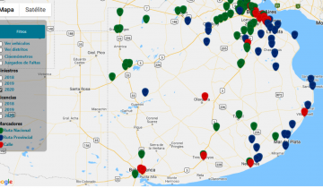 Imagen de La Provincia: lanzaron un mapa interactivo vial para todo el territorio bonaerense