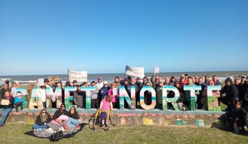 Imagen de Camet Norte: los vecinos hicieron nueva movilización en apoyo a la defensa costera
