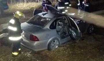 Imagen de Dos jóvenes murieron tras chocar contra un caballo en la Ruta 7