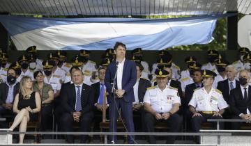 Imagen de Axel Kicillof a la Policía Bonaerense: "Vamos a ser implacables con la corrupción y con todo incumplimiento de la normativa de Derechos Humanos"