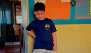 Imagen de Bastián Jerez, el niño gravemente herido en Pinamar, despertó del coma y reconoció a sus padres