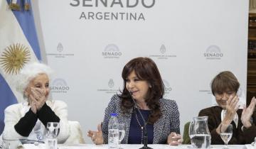 Imagen de Estela de Carlotto: "Quieren que Cristina se muera de un infarto o vaya a la cárcel"