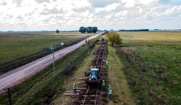 Imagen de Avanzan las obras para la vuelta del tren a Tandil