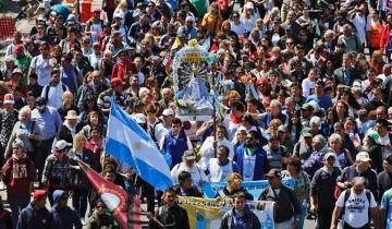 Imagen de Miles de fieles se movilizaron para la 49º Peregrinación a Luján