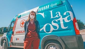 Imagen de Quién es Diana, la primera mujer chofer de ambulancias del Partido de La Costa