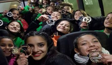 Imagen de Las alumnas de patín de La Costa en competencias regionales