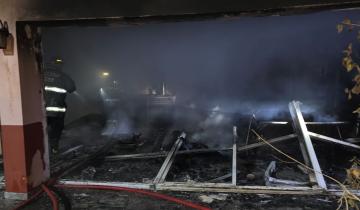 Imagen de Dolores: un voraz incendio destruyó por completo una vivienda rural