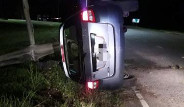 Imagen de Un médico de Cariló falleció tras volcar con su auto en la ruta 2