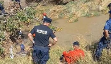 Imagen de Tres Arroyos: continúa la búsqueda del niño que cayó a un arroyo