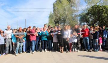 Imagen de Inauguraron asfalto en calle Borjas y Agustín Álvarez de Dolores