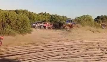 Imagen de Tragedia en Villa Gesell: murió un espectador y otro está grave en una competencia de Safari en la playa