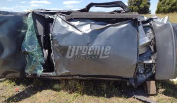 Imagen de Ayacucho: una mujer perdió la vida tras un fatal accidente en la ruta 29