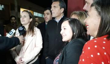 Imagen de Passo lanzó su precandidatura a intendenta de Lavalle por el Frente de Todos con la visita de Massa