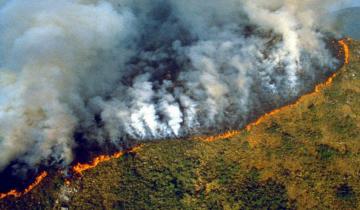 Imagen de El humo de los incendios en el Amazonas puede llegar en las próximas horas a la Provincia y la región