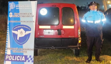 Imagen de Ruta 11: detienen en La Costa a un conductor con 2,15 de alcohol que manejaba en contramano