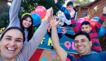 Imagen de Villa Gesell: un nene de 4 años venció al cáncer y lo celebró con su familia