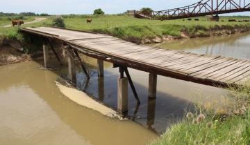 Imagen de Madariaga: evalúan reparar el puente auxiliar de San José de Herrera