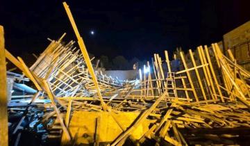 Imagen de Costa Esmeralda: un obrero murió tras el derrumbe de una obra en construcción