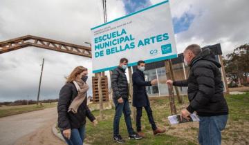 Imagen de La Costa: comenzaron las obras de la nueva sede de la Escuela Municipal de Bellas Artes