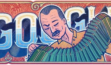 Imagen de Astor Piazzolla: a 100 años de su nacimiento, Google se suma a los homenajes con su doodle