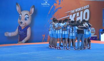 Imagen de Argentina le ganó a Países Bajos en el Mundial de Kho Kho que se juega en la India