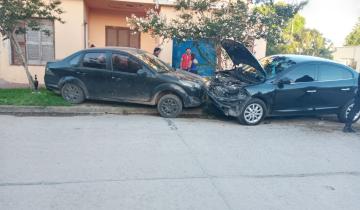 Imagen de Dos autos protagonizaron un fuerte accidente en Dolores