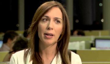 Imagen de María Eugenia Vidal: "Kicillof es el sistema que gobernó la provincia 28 años"